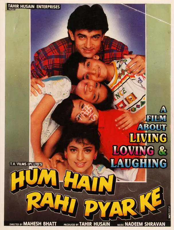 Husain, Tahir (Producer), Hum Hain Rahi Pyar Ke, 1993 | Song-Synopsis Booklet | CinemaEducation | 00864792