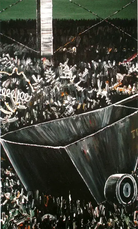 Krishnan, Rajan (Artist). Study for Site, 2006 | Painting