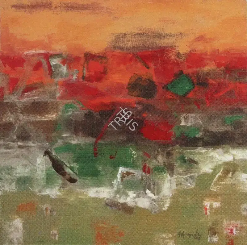 Adimoolam, K.M. (Artist). Untitled. Oil on canvas, 2004 | Painting | FineArts | 00599265
