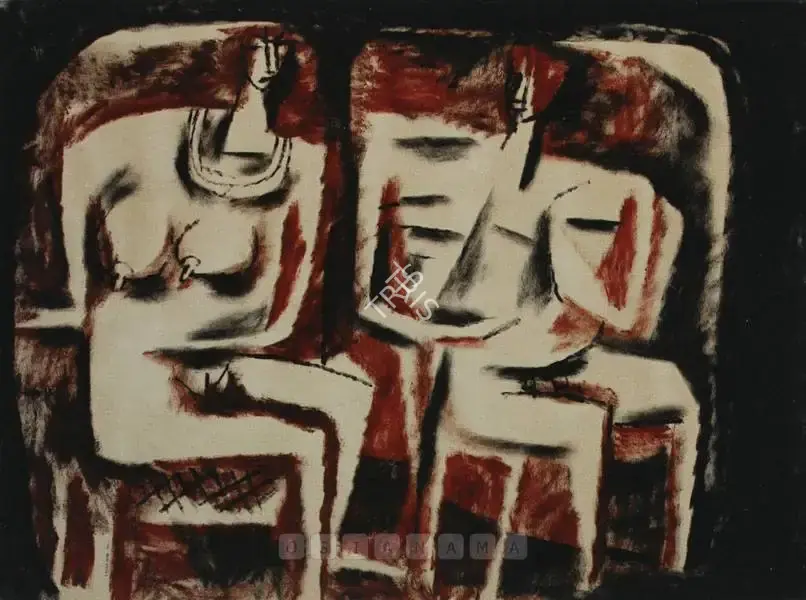 Goud, K. Laxma (Artist). Untitled, 1967 | Painting