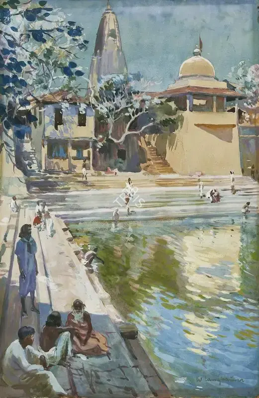 Langhammer, Walter (Artist). Untitled, n.d. | Painting