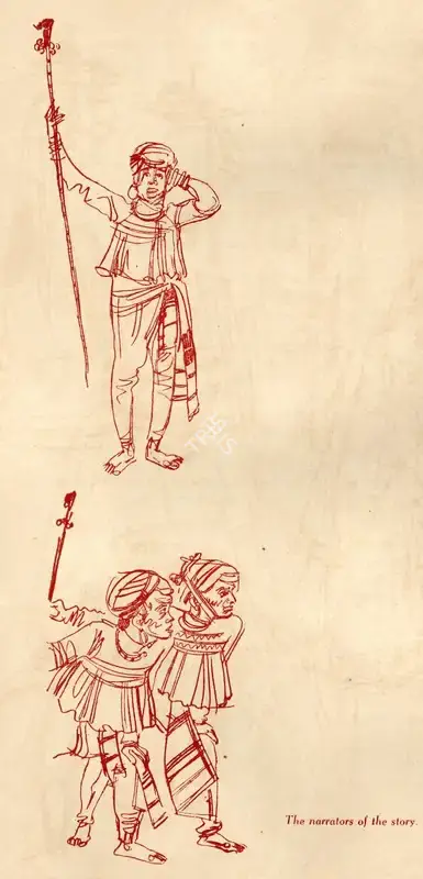 Chavda, Shiavax (Artist). The Narrators of the Story, n.d. | Drawing