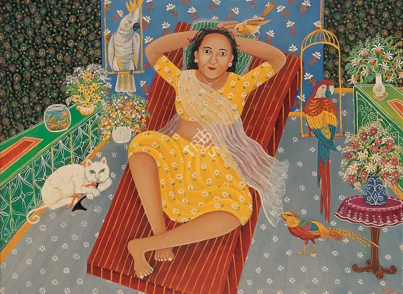 Kanodia, Nayanaa (Artist). My Pets (Home 200), 2003 | Painting