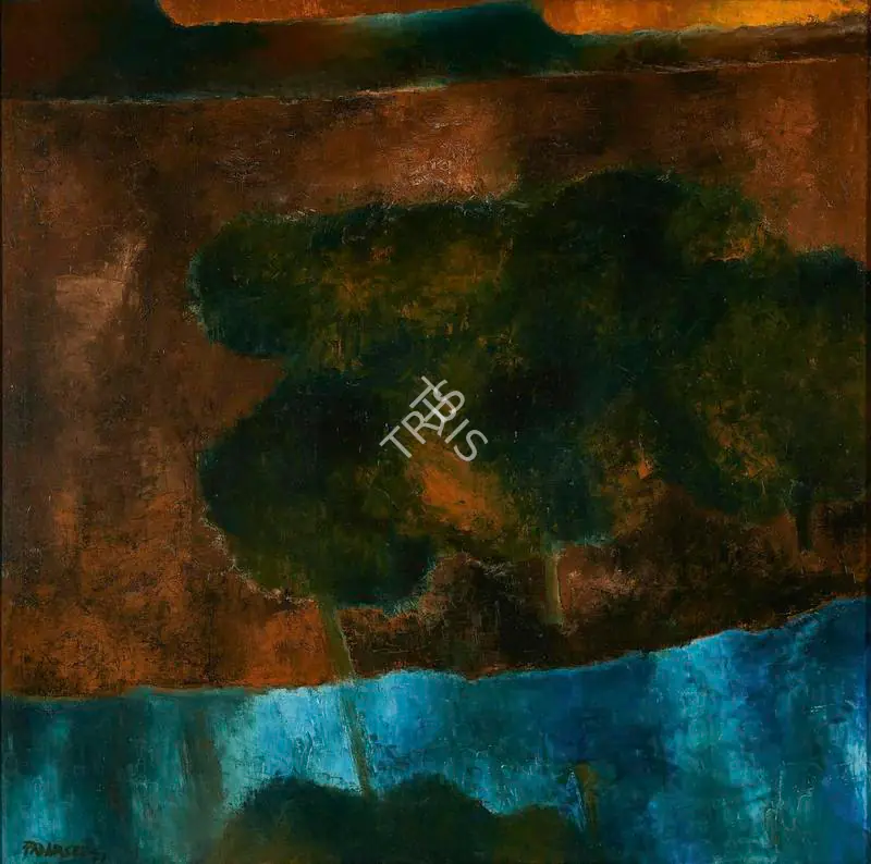 Padamsee, Akbar (Artist). Metascape, 1971 | Painting