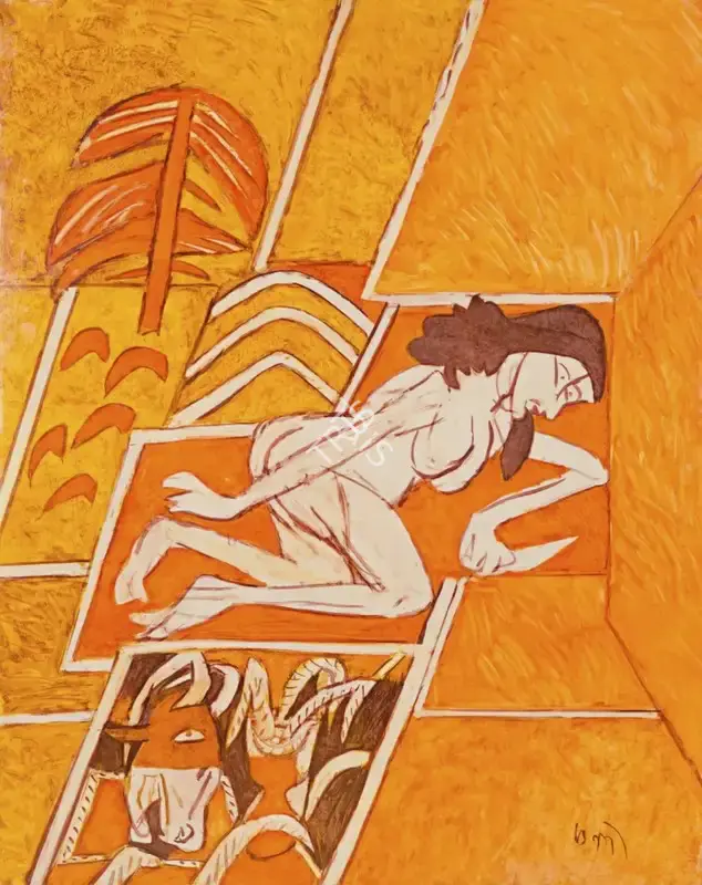Subramanyan, K.G. (Artist). Untitled, 2014 | Painting