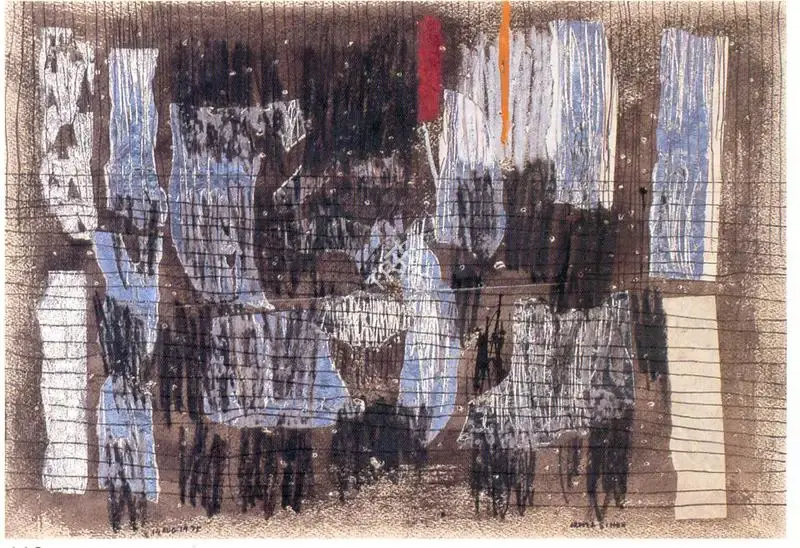 Singh, Arpita (Artist). Untitled, n.d. | Painting