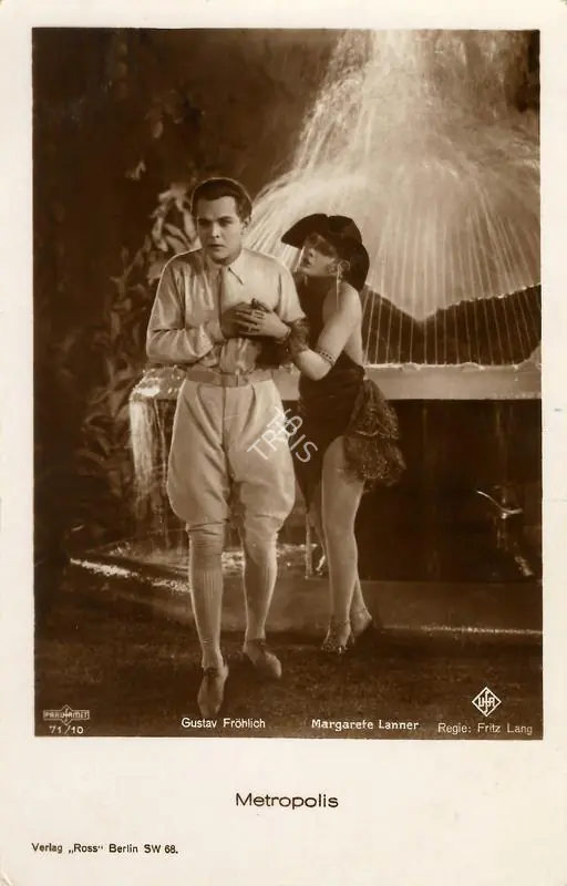 Freund, Karl (Cinematographer), Metropolis, 1927 | Postcard | CinemaEducation | 00749321
