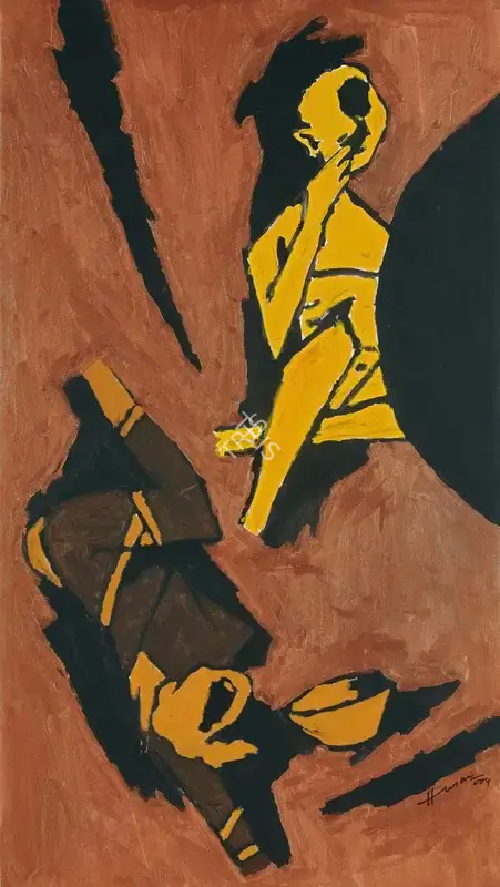 Husain, M.F. (Artist). OPCE Two, 2004 | Painting
