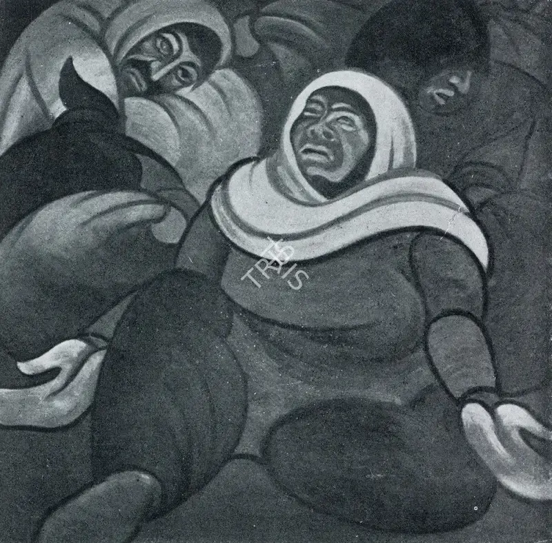 Gujral, Satish (Artist). Darkness at Noon, n.d. | Painting