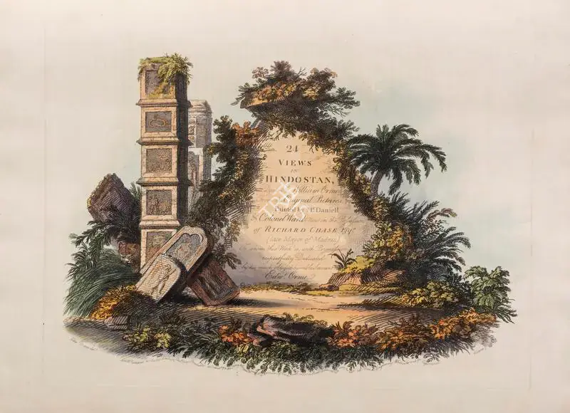 Unknown (Printmaker). 24 Views of Hindostan, 1805 | Aquatint