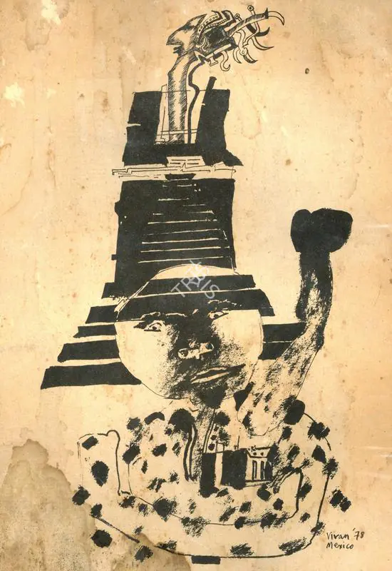 Sundaram, Vivan (Artist). Mexico, 1978 | Painting