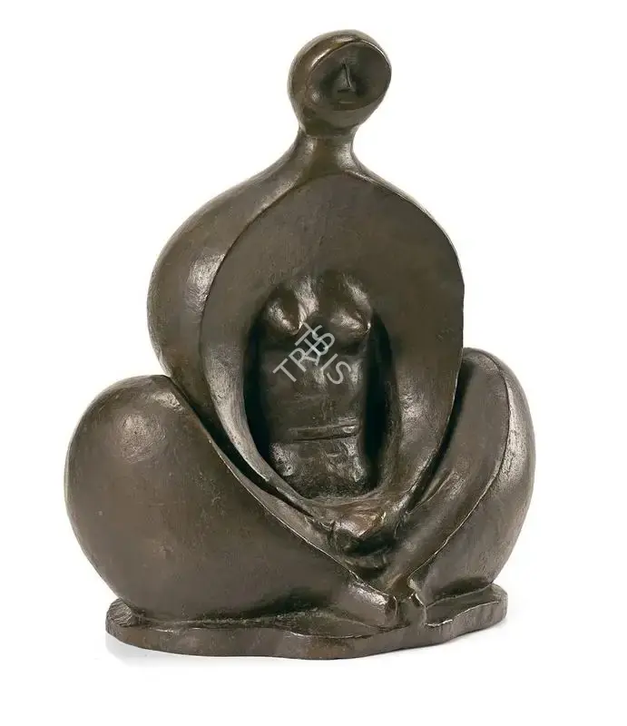 Dasgupta, Prodosh (Artist). Convexo - Concave. Bronze; Edition 5, 1975 | Sculpture  | 00867961