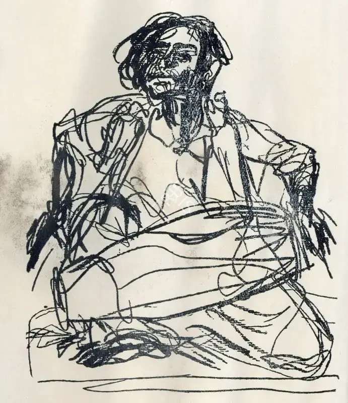 Topolski, Feliks (Artist). Untitled, n.d. | Drawing