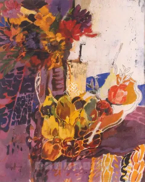 Burman, Sakti (Artist). Still Life, 1963 | Painting