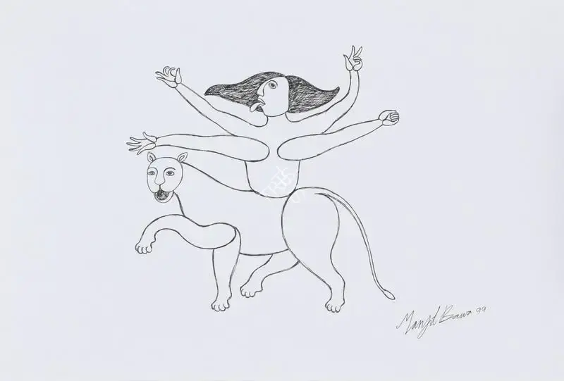 Bawa, Manjit (Artist). Untitled, 1999 | Drawing