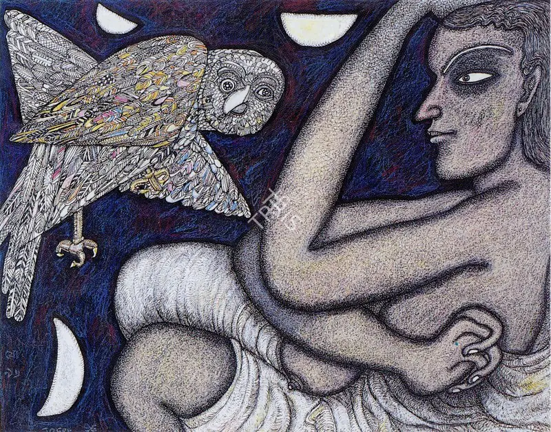Chowdhury, Jogen (Artist). Untitled, 1996 | Painting