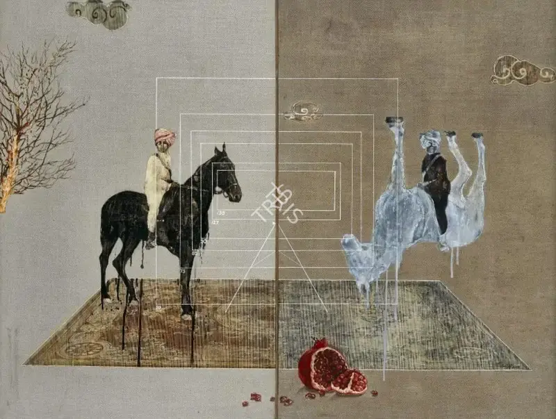 Dutta, Avijit (Artist). Untitled, 2015 | Painting