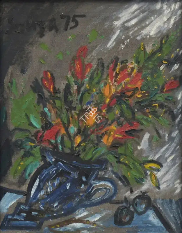 Souza, F.N. (Artist). Untitled, 1975 | Painting
