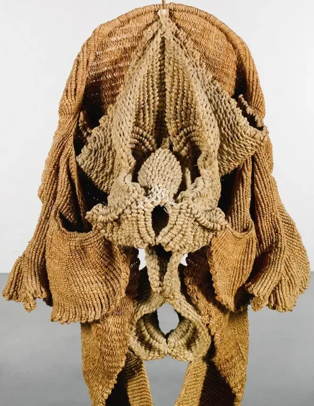 Mukherjee, Mrinalini (Artist). Sri (Deity). Woven hemp fibre, 1982 | Sculpture | FineArts | 00646749