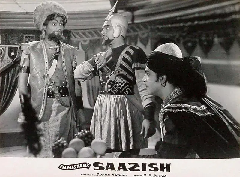 Kumar, Surya (Director), Saazish, 1959 | Lobby Card | CinemaEducation | 00826313