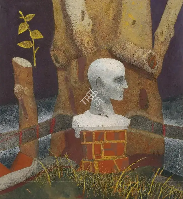 Pyne, Ganesh (Artist). The Gardener, 2004 | Painting