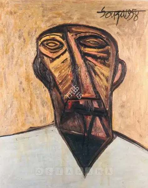 Souza, F.N. (Artist). The Prophet, 1958 | Painting