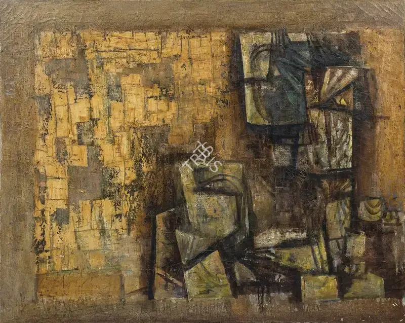 Kulkarni, K.S. (Artist). Untitled, Mid 1960s | Painting