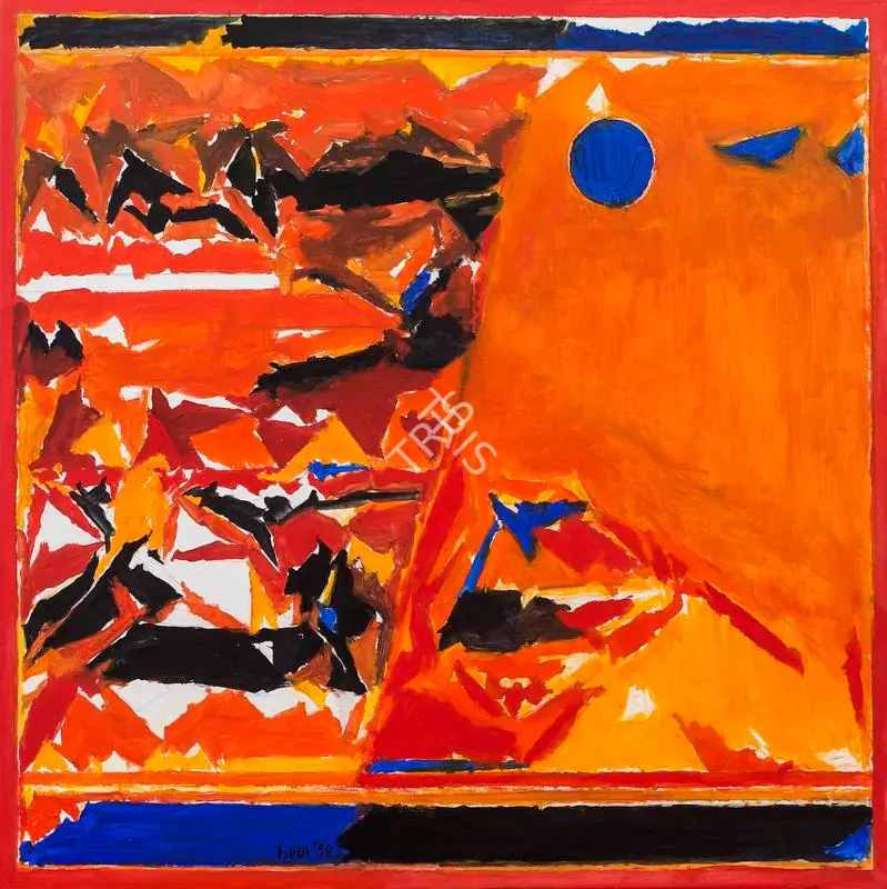 Raza, S.H. (Artist). Rajasthan, 1998 | Painting