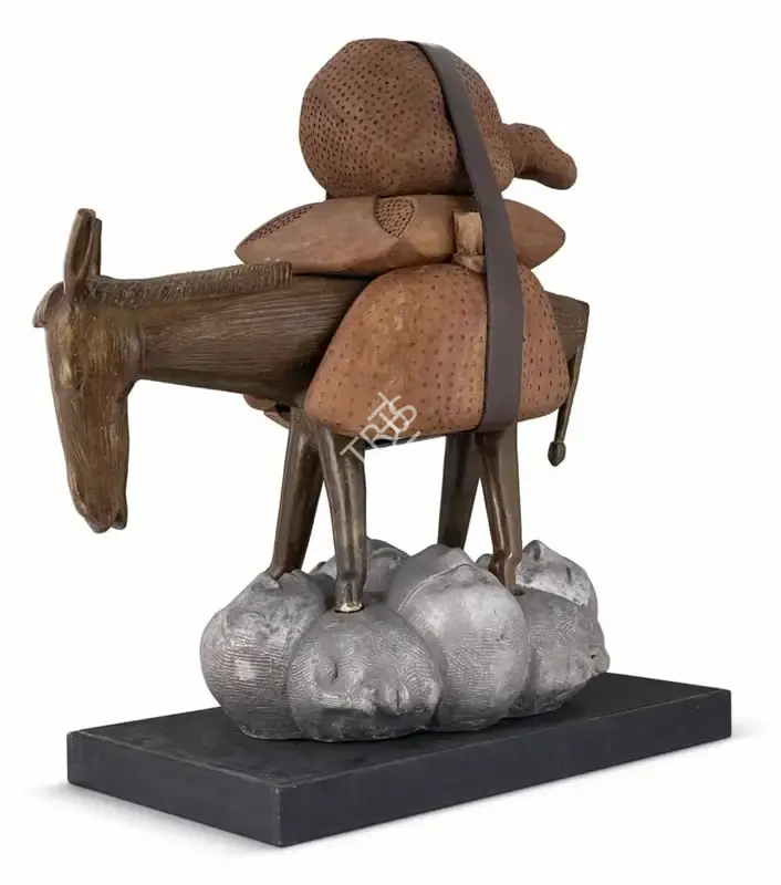 Das, Sunil Kumar (Artist). Untitled. Aluminium, wood and bronze, n.d. | Sculpture  | 00868853