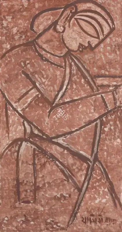 Roy, Jamini (Artist). Untitled, n.d. | Painting