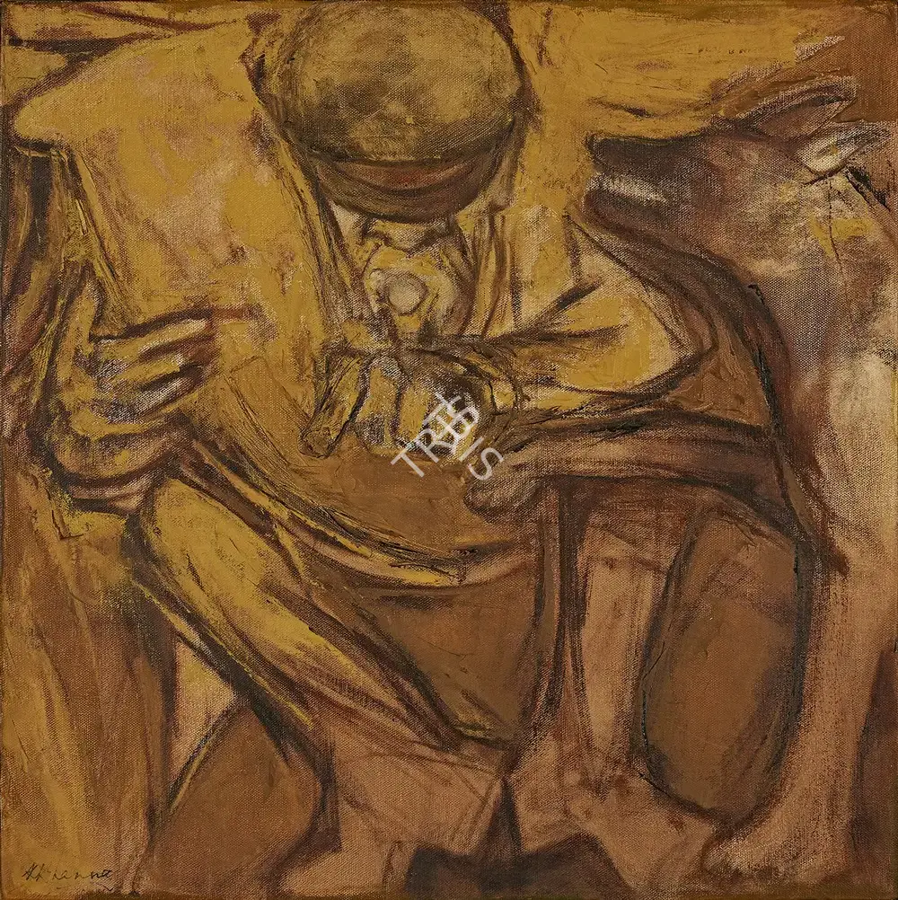 Khanna, Krishen (Artist). Untitled, n.d. | Painting