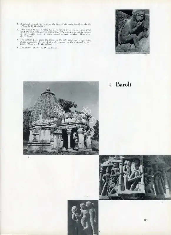 Verma, C. (Essayist). Baroli. In Marg - Rajasthani Sculpture. 12(2), pp. 35-38. Bombay: Marg, March 1959 | Essay | FineArts | 00668877