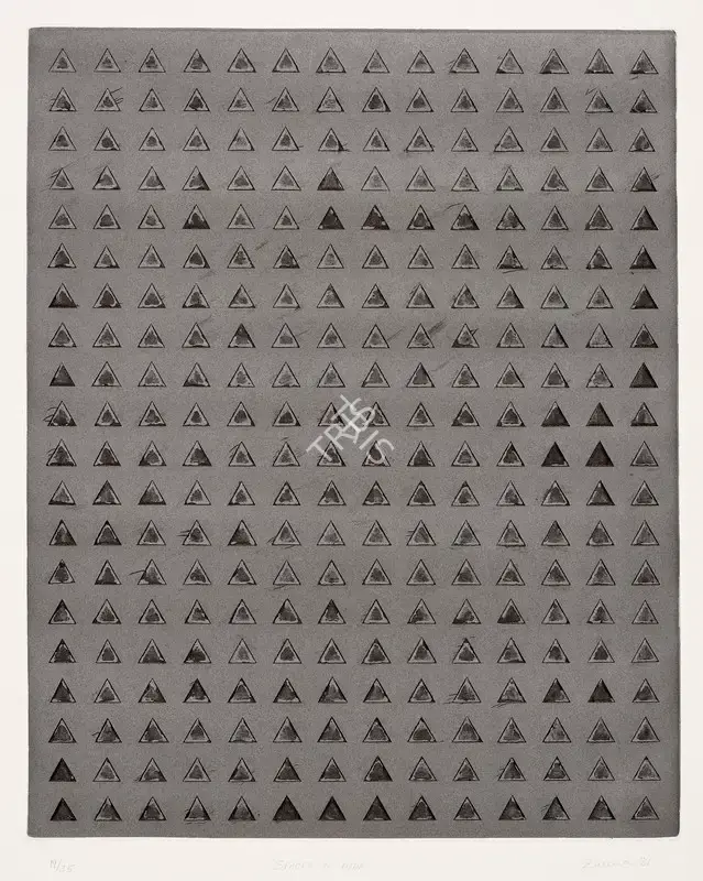 Hashmi, Zarina (Artist). Spaces to Hide, 1981 | Painting