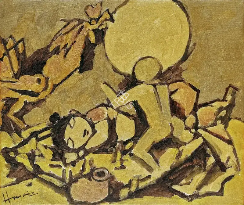 Husain, M.F. (Artist). Untitled, n.d. | Painting