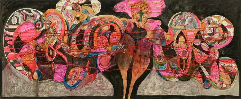 Chandra, Avinash (Artist). Untitled, 1964 | Painting