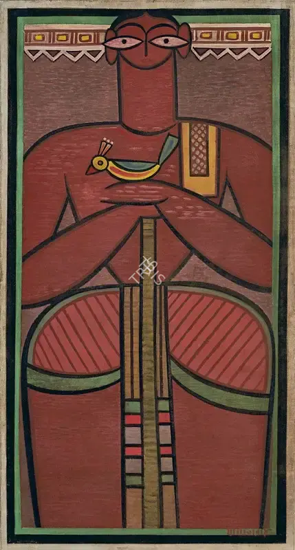 Roy, Jamini (Artist). Untitled, c.1960 | Painting