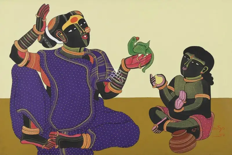 Vaikuntam, Thota (Artist). Untitled, 2023 | Painting