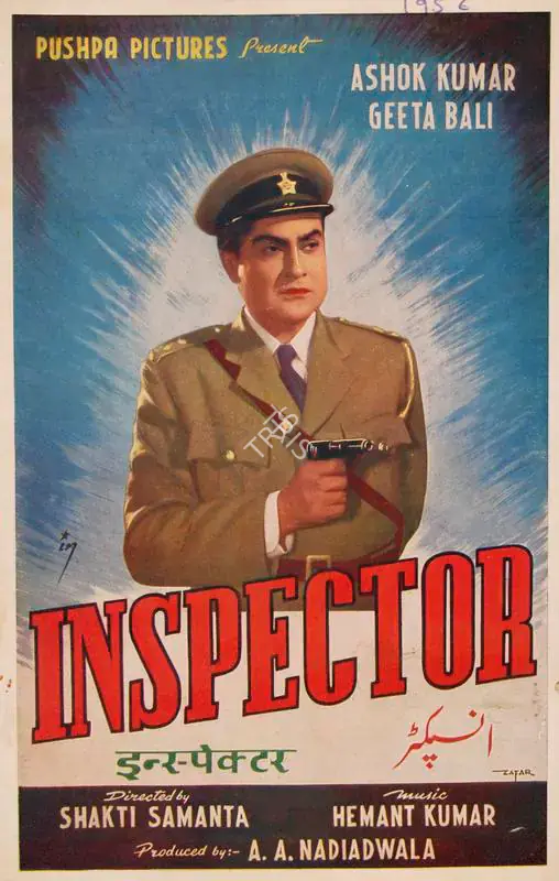 Nadiadwala, A.A. (Producer), Inspector, 1956 | Song-Synopsis Booklet | CinemaEducation | 00864884
