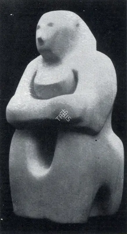 Dharmani, M. (Artist). The Mother. Sandstone, 1958 | Marg, December 1962 | Sculpture | FineArts | 00674862