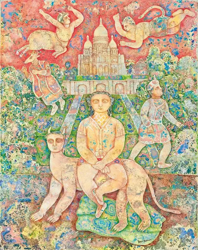 Burman, Sakti (Artist). Untitled, 2009 | Painting