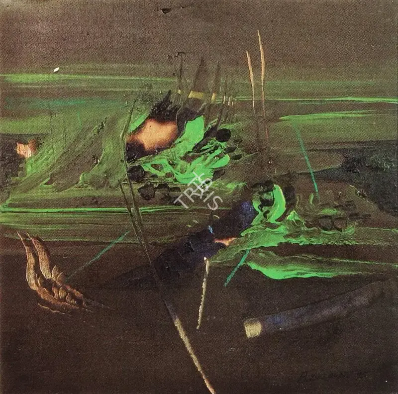 Dasgupta, Bimal (Artist). Untitled. Acrylic on canvas, 1995 | Painting | FineArts | 00375935