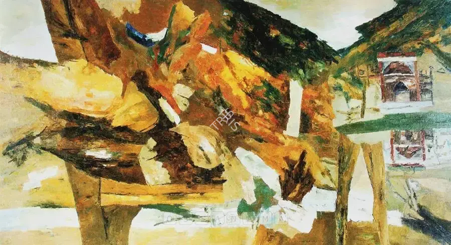 Ramkumar (Artist). Untitled, 1990 | Painting