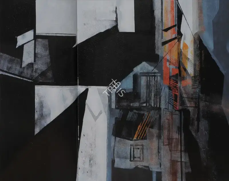 Das, Samit (Artist). Untitled. Acrylic on canvas, 2006 | Painting | FineArts | 00574783