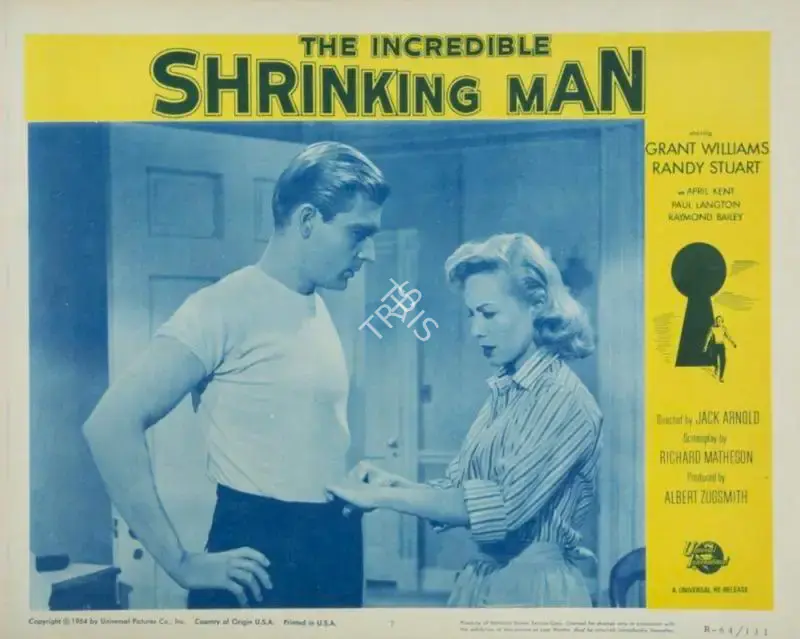 Carter, Ellis W. (Cinematographer), The Incredible Shrinking Man, 1957 | Lobby Card | CinemaEducation | 00790415