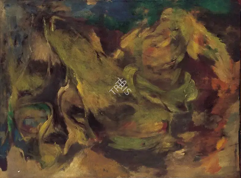Khanna, Krishen (Artist). Fragment of a Nude, 1966 | Painting