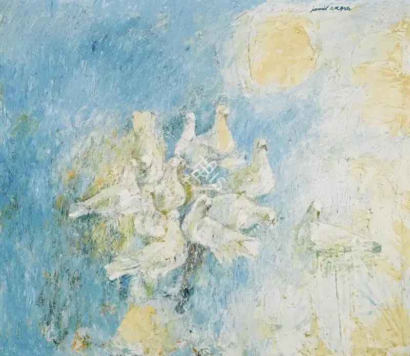 Naqsh, Jamil (Artist). Untitled. Oil on canvas, n.d. | Painting | FineArts | 00646705