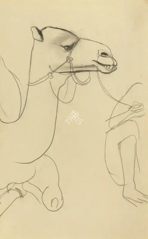 Sher-Gil, Amrita (Artist). Untitled, n.d. | Drawing