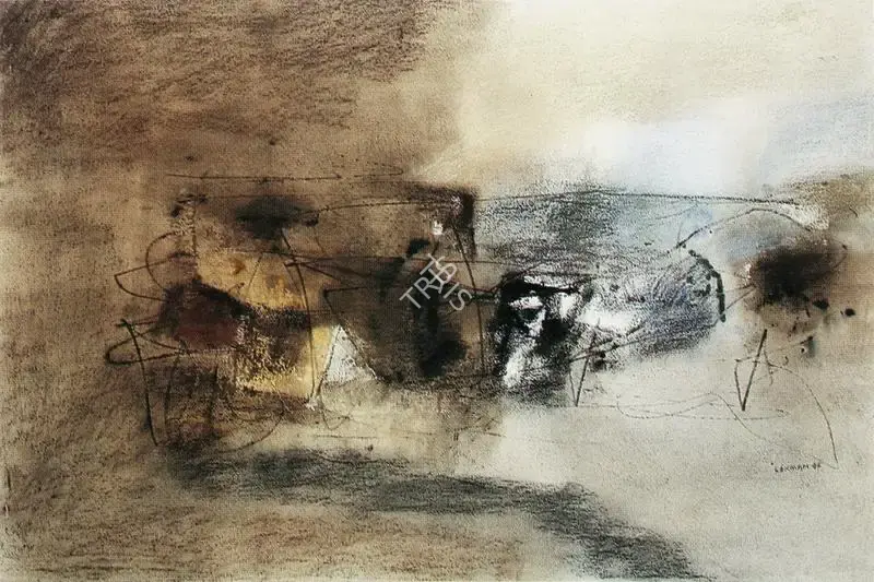 Shreshtha, Laxman (Artist). Untitled, 1996 | Painting