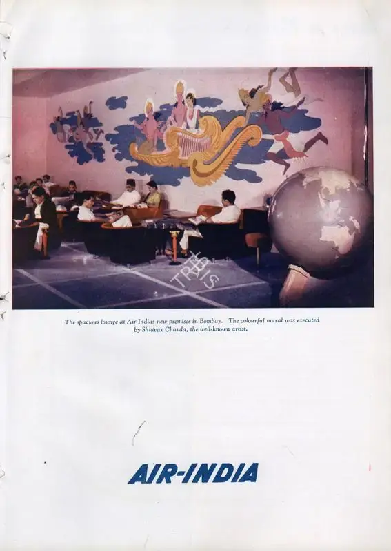 Air-India (Advertiser). Air-India, 1947 | Advertisement