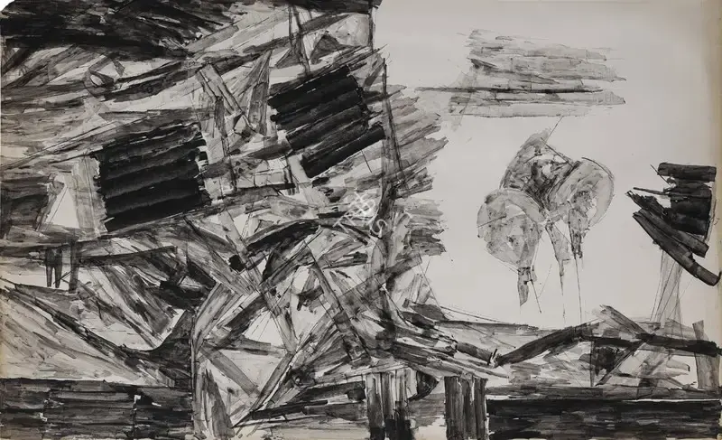 Ramkumar (Artist). Untitled, 1988 | Painting